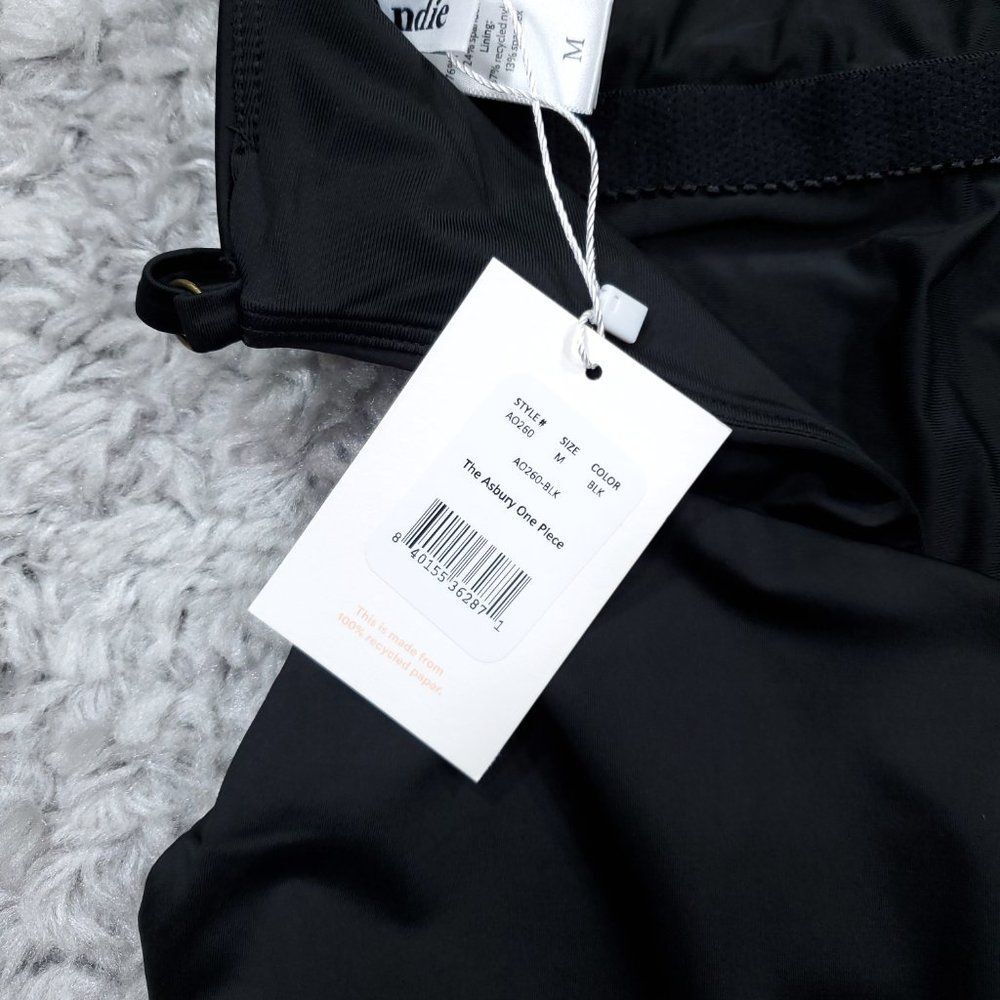 Andie Swim The Asbury One Piece Swimsuit Black Size Medium - Picture 6 of 9